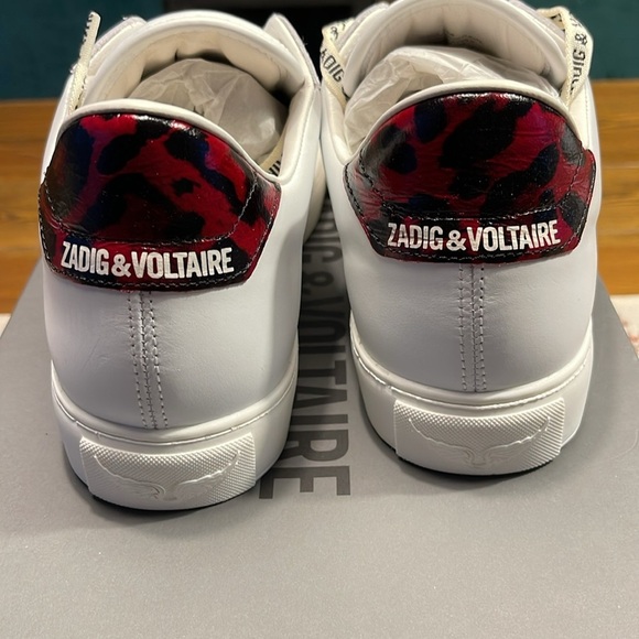 Zadig & Voltaire | La Flash Low Top | Platform Sneaker | Women’s EU 38 / US 7 - Picture 4 of 8